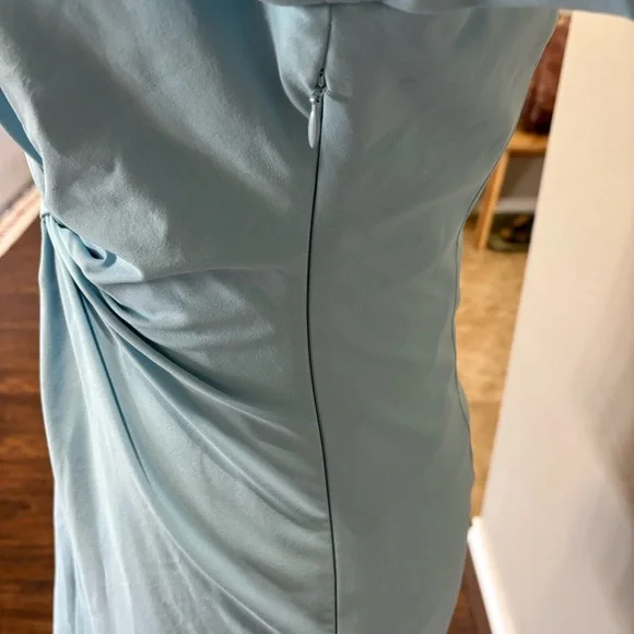 Cinq à Sept McKenna Twist Front Collared Mini DressSize 4 Blue